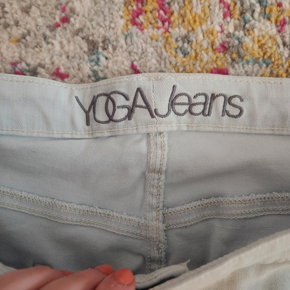 Yoga Jeans - size 22 baby blue colour - Picture 3 of 5